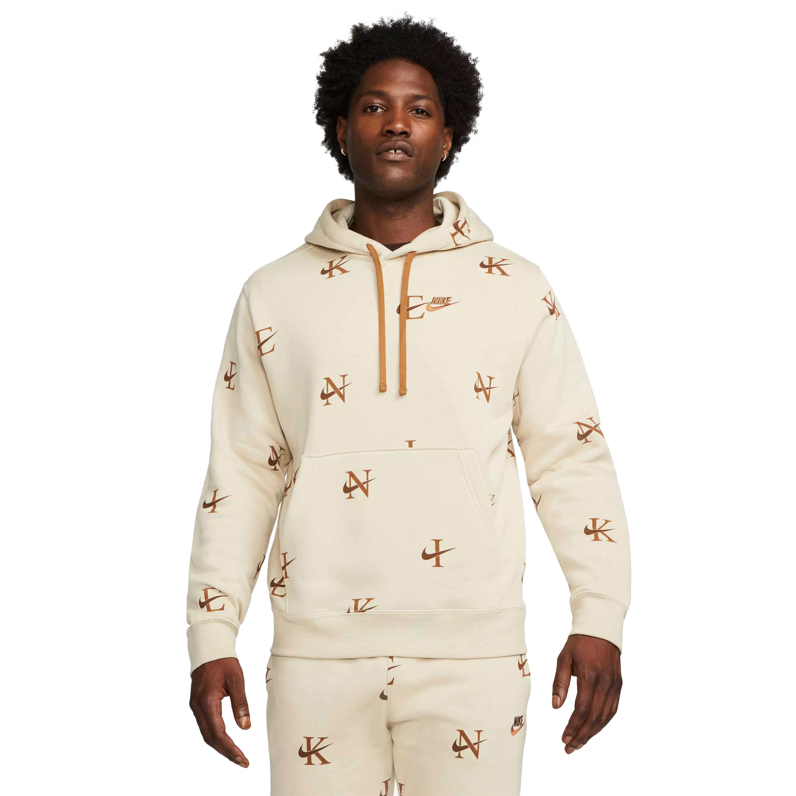 Tan best sale nike pullover